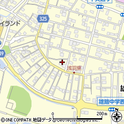 静岡県浜松市中央区雄踏町宇布見8827周辺の地図