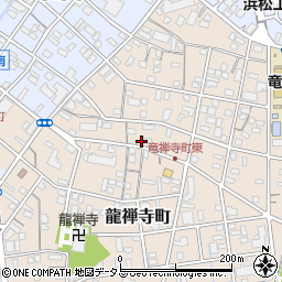 静岡県浜松市中央区龍禅寺町257周辺の地図