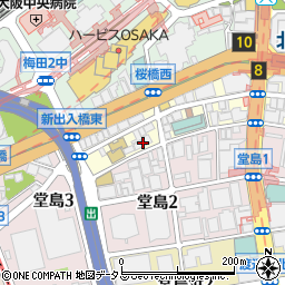 株式会社ビデオプロモーション大阪支社周辺の地図