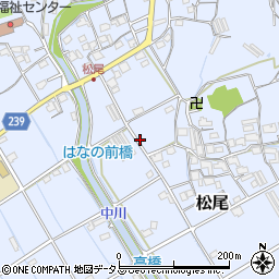 岡山県岡山市北区松尾378周辺の地図