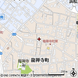 静岡県浜松市中央区龍禅寺町258周辺の地図