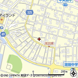 静岡県浜松市中央区雄踏町宇布見8828周辺の地図