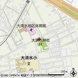 愛知県豊橋市南大清水町元町66周辺の地図