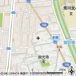 静岡県浜松市中央区本郷町49周辺の地図