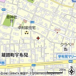 静岡県浜松市中央区雄踏町宇布見4925周辺の地図