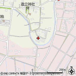 静岡県磐田市東新屋316-1周辺の地図