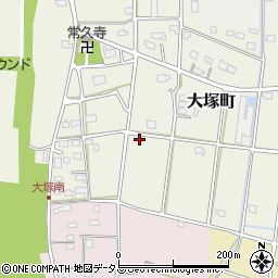 静岡県浜松市中央区大塚町63周辺の地図