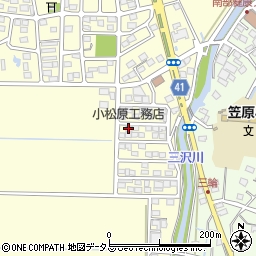 小松原工務店周辺の地図