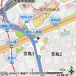ＫＥＣコンピュータ学院・梅田本校周辺の地図