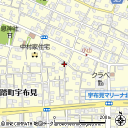 静岡県浜松市中央区雄踏町宇布見4937周辺の地図