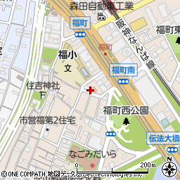 杉浦福町診療所周辺の地図