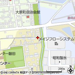 静岡県磐田市上大之郷6周辺の地図