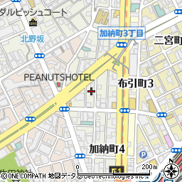 カプセルホテル神戸三宮周辺の地図