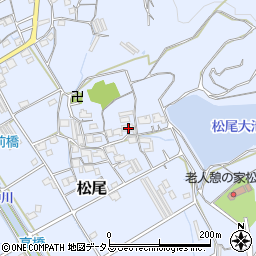 岡山県岡山市北区松尾442周辺の地図