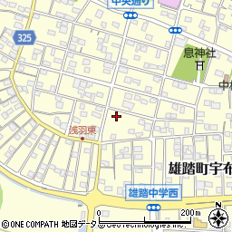 静岡県浜松市中央区雄踏町宇布見8385周辺の地図