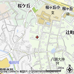 奈良県生駒市辻町881-91周辺の地図