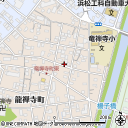 静岡県浜松市中央区龍禅寺町109周辺の地図