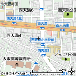 梅田プラザビル周辺の地図