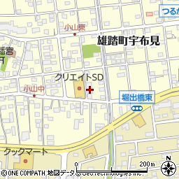 静岡県浜松市中央区雄踏町宇布見4625周辺の地図