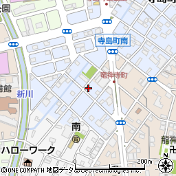 静岡県浜松市中央区寺島町94周辺の地図