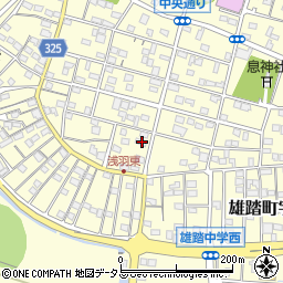 静岡県浜松市中央区雄踏町宇布見8452周辺の地図