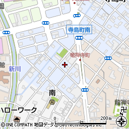静岡県浜松市中央区寺島町95周辺の地図