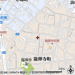 静岡県浜松市中央区龍禅寺町264周辺の地図