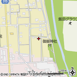 静岡県浜松市中央区下飯田町265周辺の地図