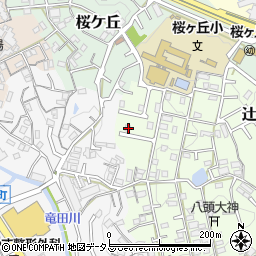 奈良県生駒市辻町881-88周辺の地図