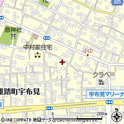 静岡県浜松市中央区雄踏町宇布見4935周辺の地図