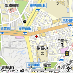 レジュールアッシュ京橋ファーストステージ周辺の地図