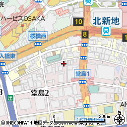 大阪府大阪市北区堂島2丁目2-29周辺の地図