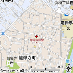 静岡県浜松市中央区龍禅寺町250周辺の地図