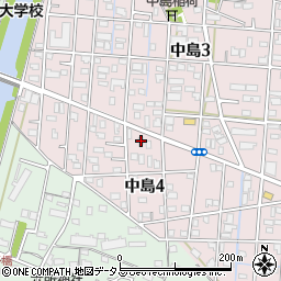 渡邊精肉店周辺の地図