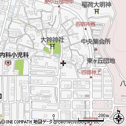 岡山県岡山市中区四御神11周辺の地図