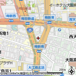 大阪府大阪市北区西天満4丁目14-3周辺の地図