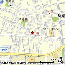 静岡県浜松市中央区雄踏町宇布見4793周辺の地図