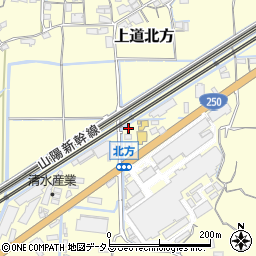 岡山県岡山市東区上道北方703周辺の地図