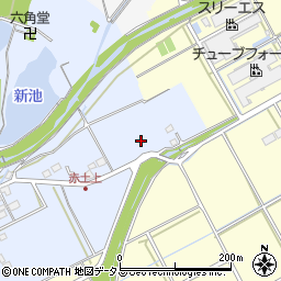 静岡県菊川市赤土34周辺の地図