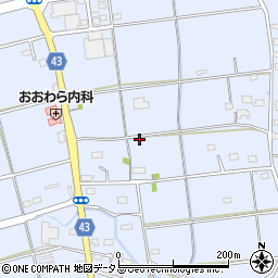 静岡県磐田市大原1335周辺の地図