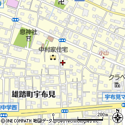 静岡県浜松市中央区雄踏町宇布見4920周辺の地図