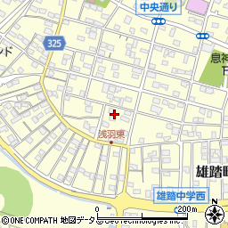 静岡県浜松市中央区雄踏町宇布見8456周辺の地図