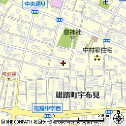 静岡県浜松市中央区雄踏町宇布見8317周辺の地図