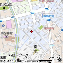 静岡県浜松市中央区寺島町37周辺の地図