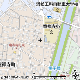 静岡県浜松市中央区龍禅寺町124周辺の地図