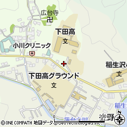 静岡県下田市蓮台寺171-8周辺の地図