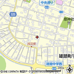 静岡県浜松市中央区雄踏町宇布見8454周辺の地図
