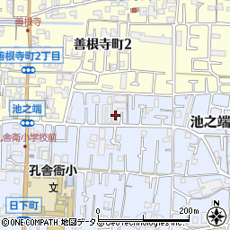 大阪府東大阪市池之端町2-30周辺の地図