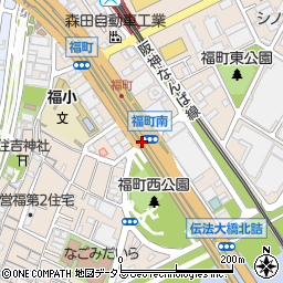 福町南周辺の地図