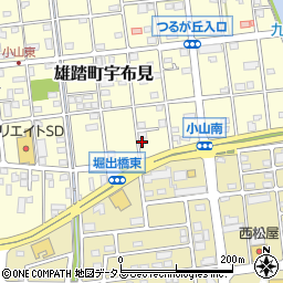 静岡県浜松市中央区雄踏町宇布見4122周辺の地図